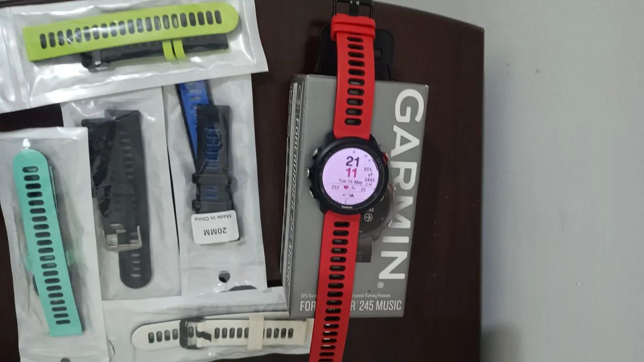 Relógio Garmin 245 music - Foto 2