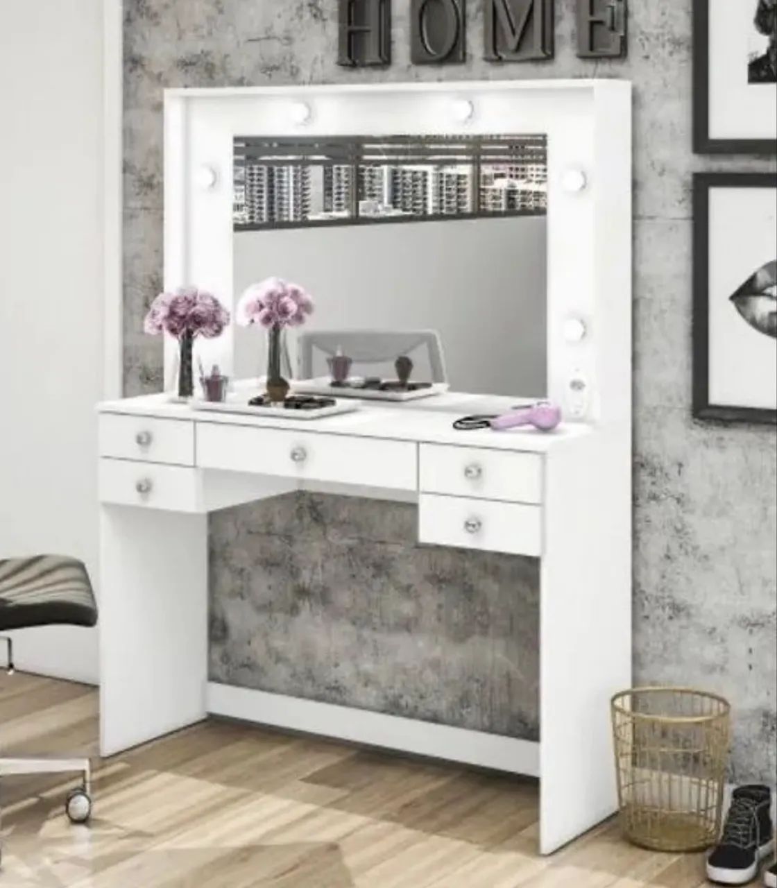 Penteadeira camarim MS433 em Mega Promoção entrega Grátis  - Foto 5
