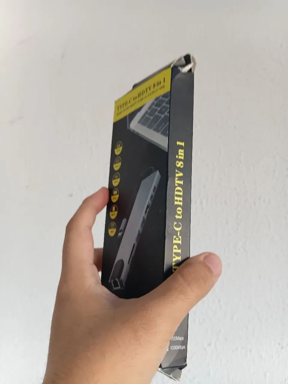 Hub USB Tipo C 8 Portas - Com HDMI 4K e Rede RJ45 - Foto 3