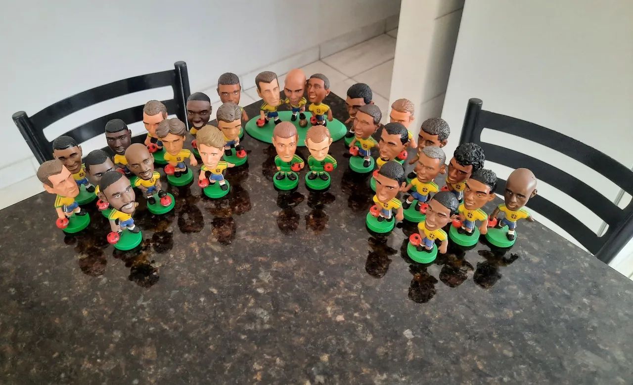 Coleção completa Mini Craques Copa 1998