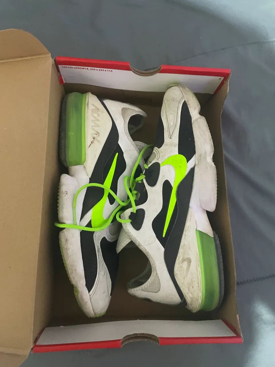 NIKE AIR MAX INFINITY 2 VERDE 43  - Foto 2