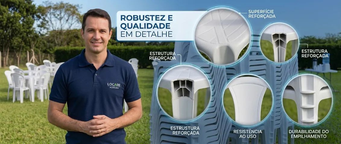 Locação de Mesas e Cadeiras para Eventos - Foto 3