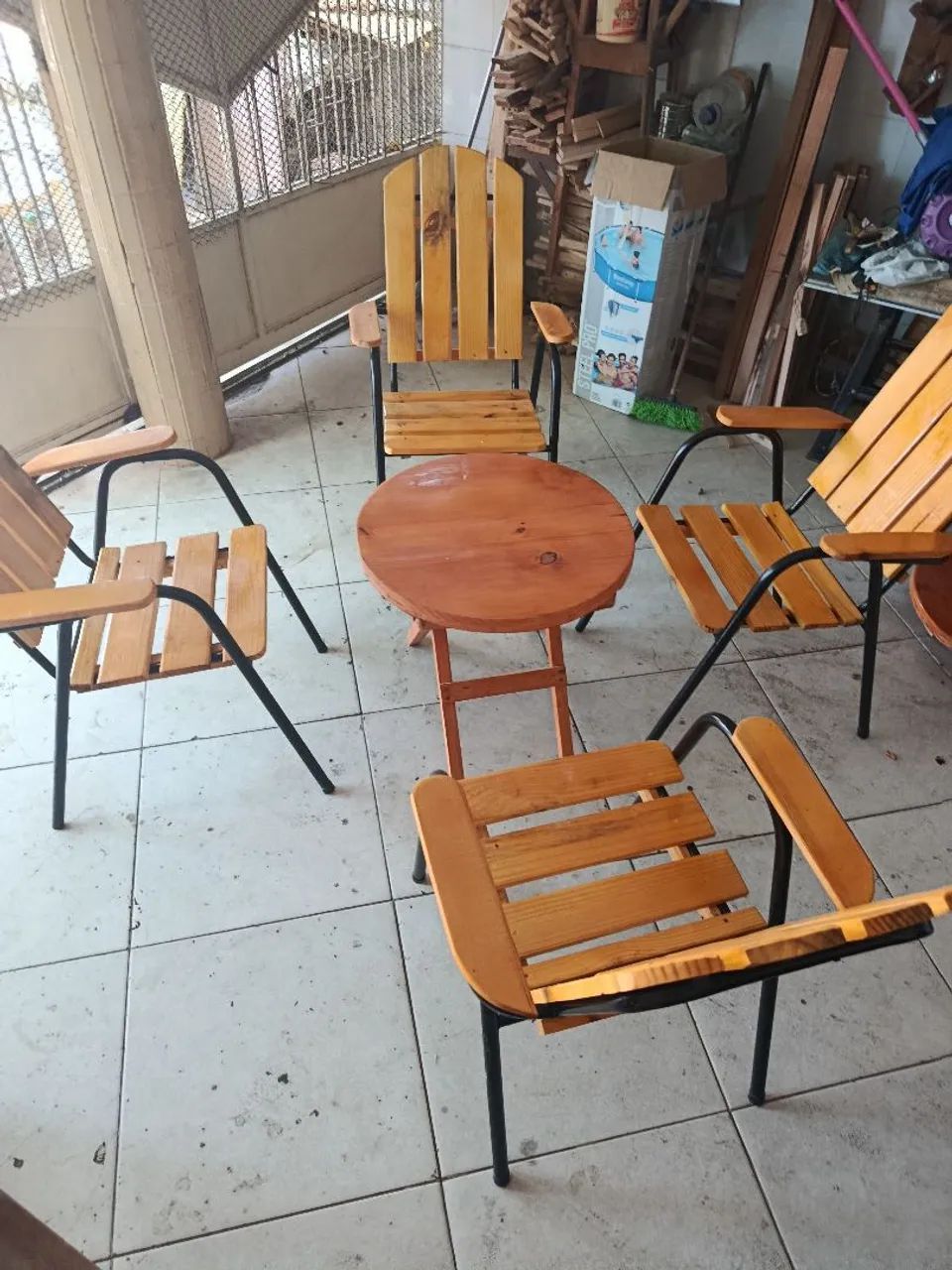 Jogo de cadeira pra varanda - Foto 3