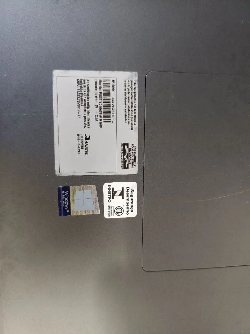Notebook positivo Master N1240, detalhes a seguir  - Foto 4