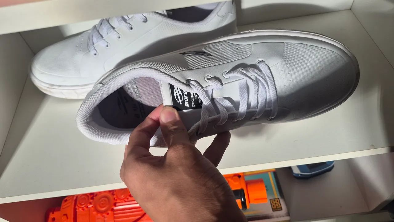 Tenis branco mormai 43 - Foto 3