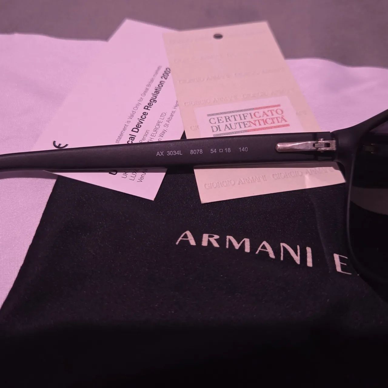 ÓCULOS ESCURO ARMANI ORIGINAL - Foto 5