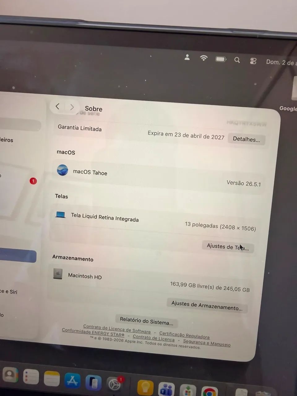 Macbook Neo 4 meses de uso  - Foto 3
