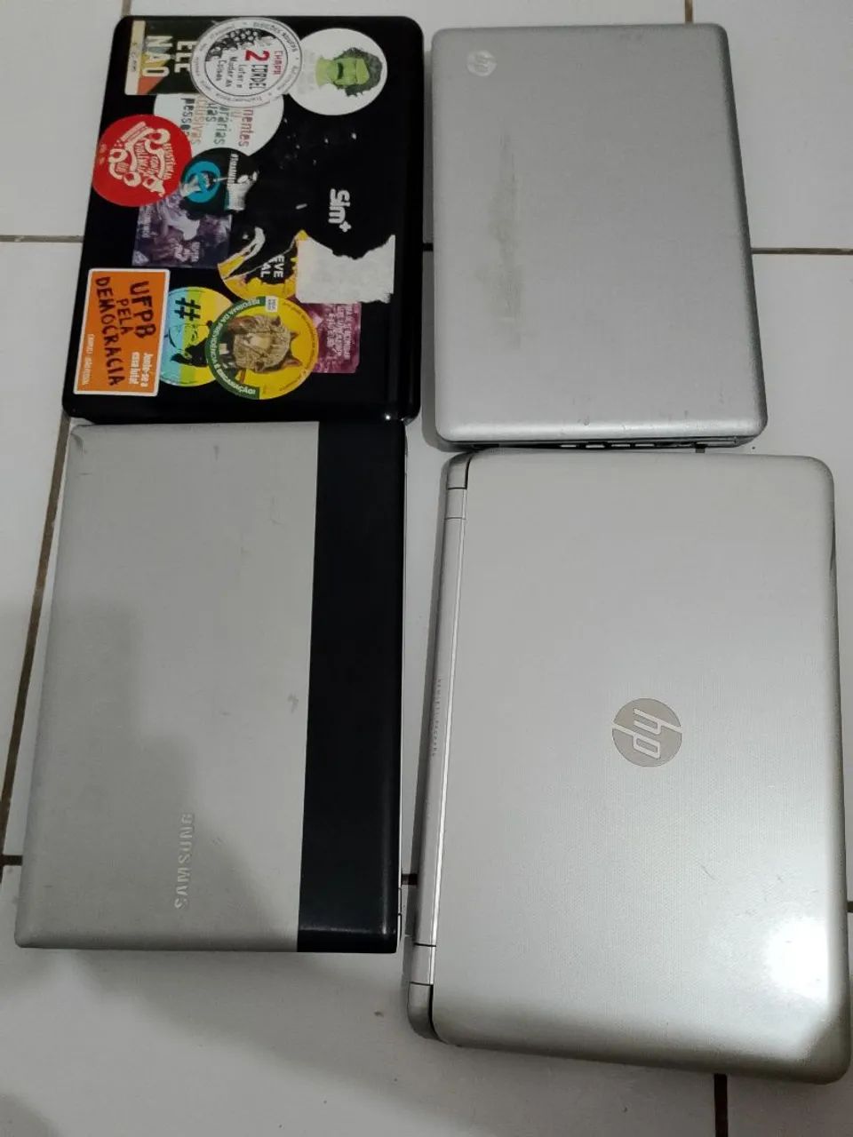 Notebook para peças 