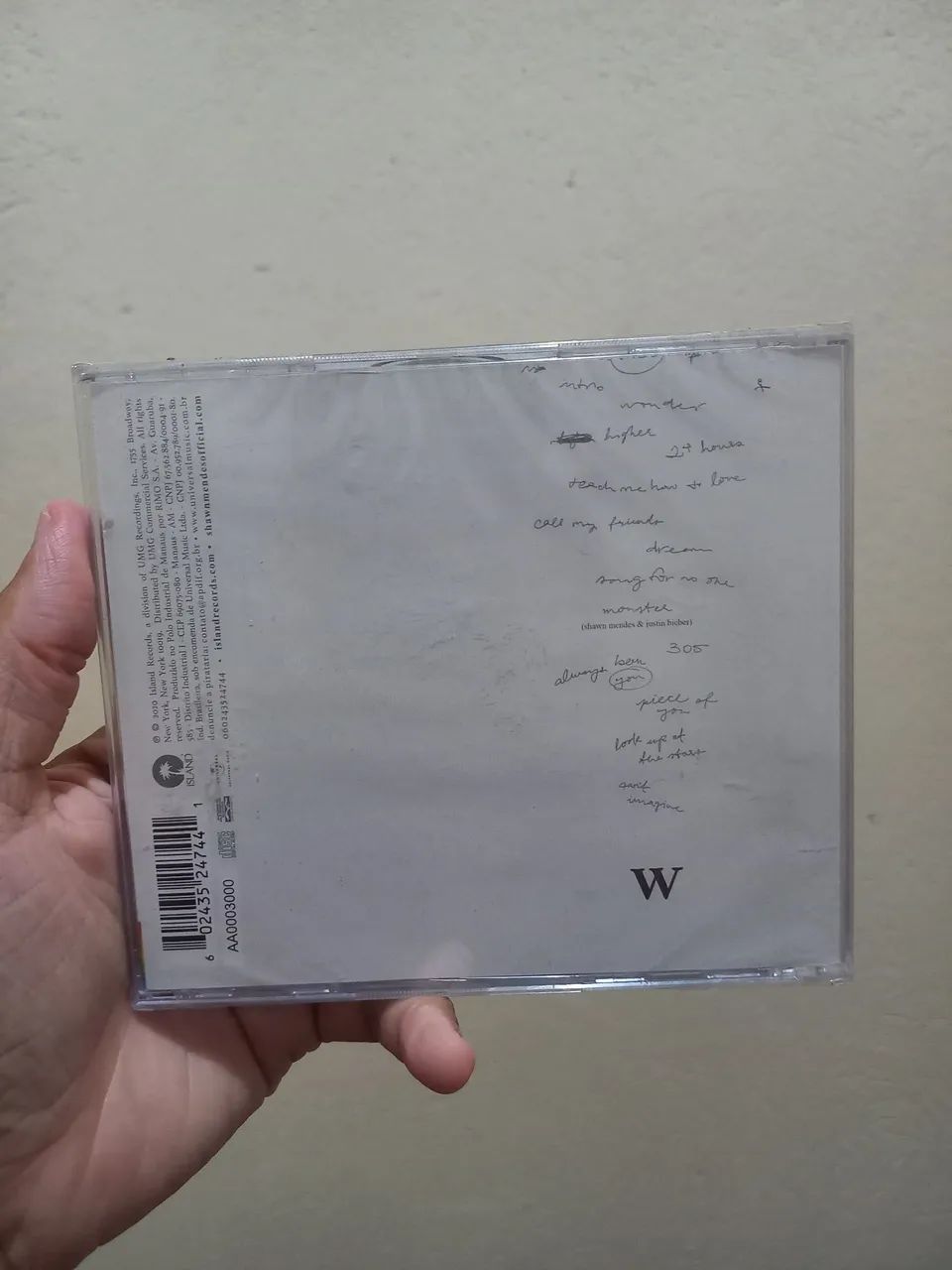CD DO SHAWN MENDES - WONDER LACRADO - Foto 2