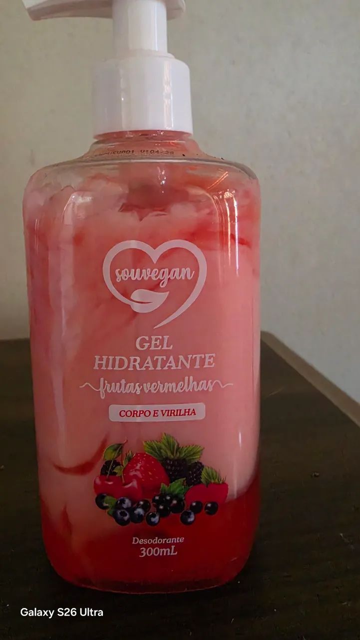Kit com 3 gel hidrante: Maracujá,  açaí e frutas vermelhas - Foto 4
