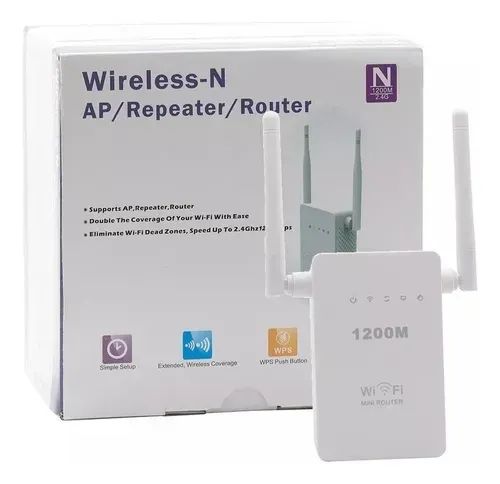 Repetidor WIFI 2 antenas 1200mbs BG09 