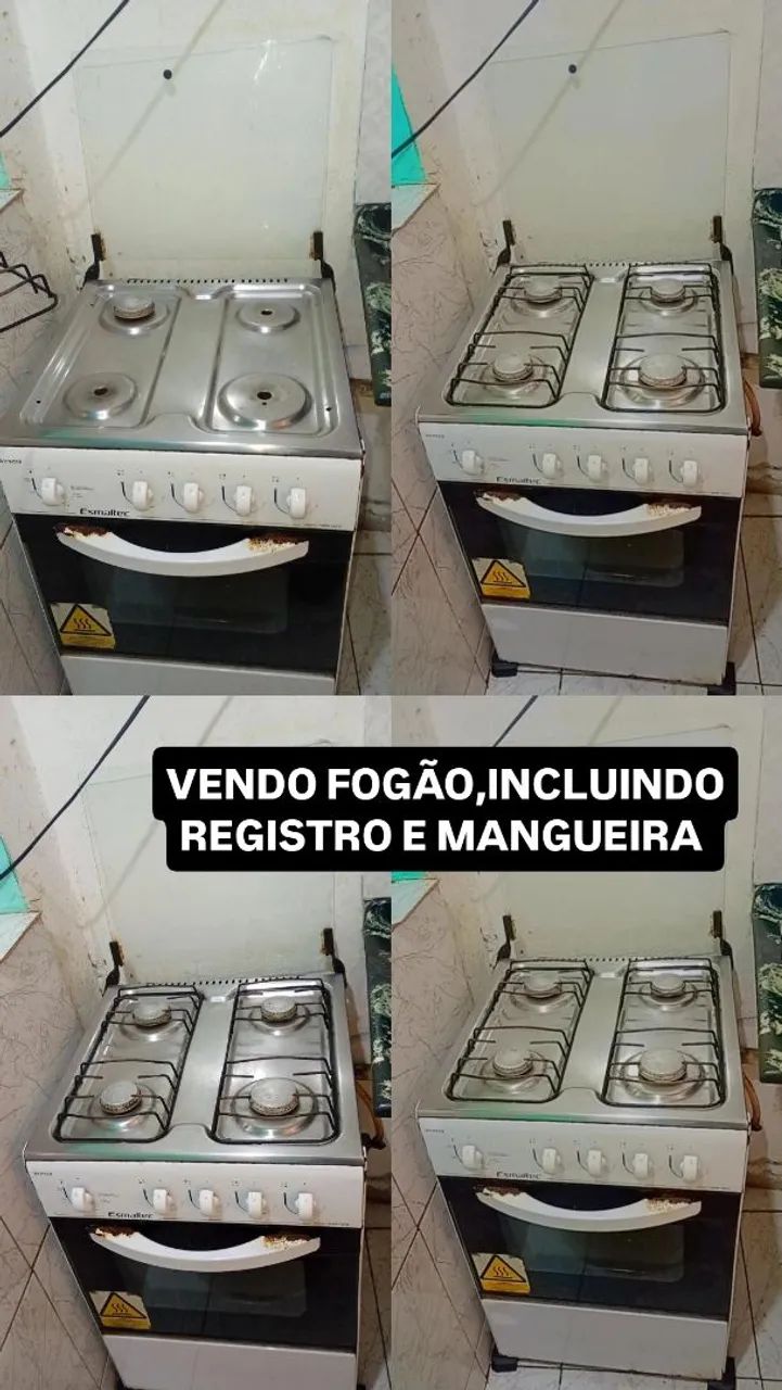 Fogão usado 