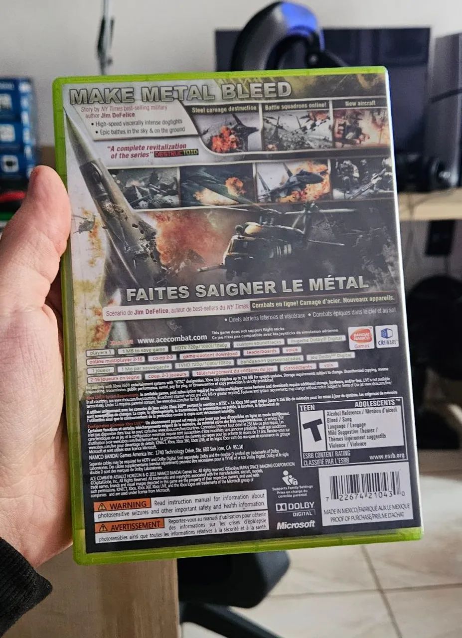 Ace Combat Assalt Horizon Xbox360  - Foto 3