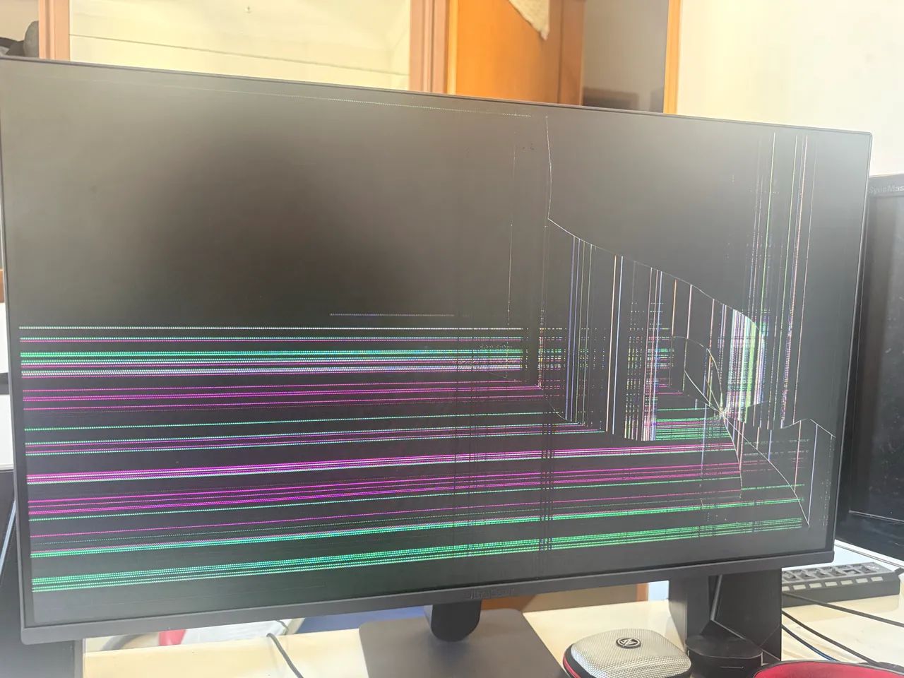 Monitor Gamer 27 polegadas 144hz retirada de peça - Foto 3