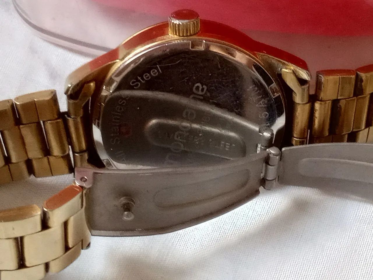 Relógio Mondaine Original Dourado  - Foto 3