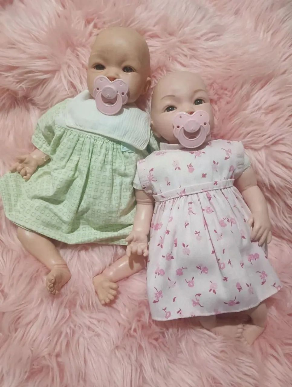 Lote de Gêmeas Sid-Nyl 45cm - bonecas bebê reborn 