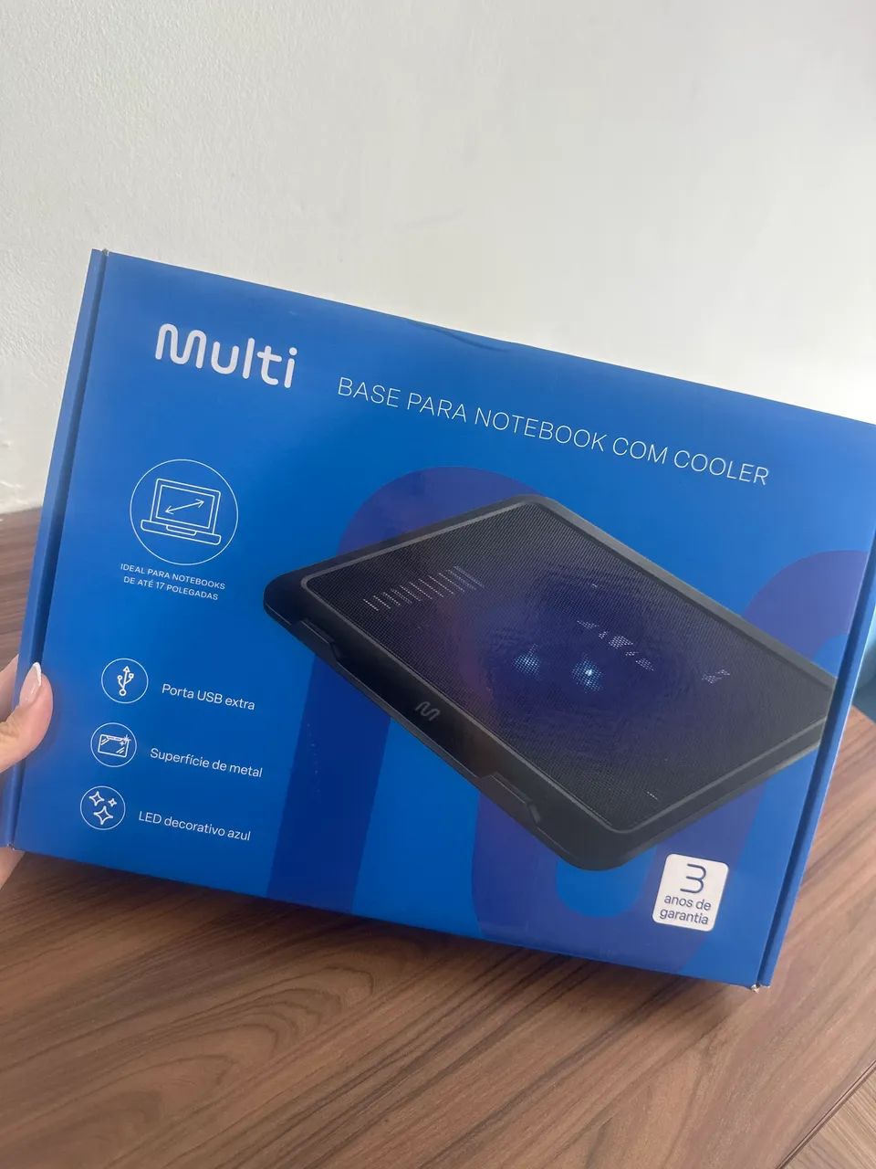 Base para notebook com cooler 