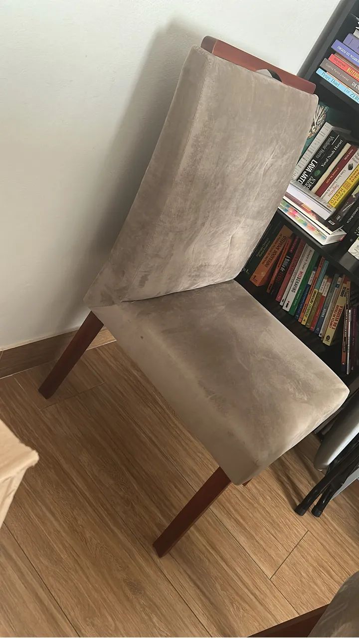 Duas cadeiras de luxo alta qualidade aveludada - Foto 5