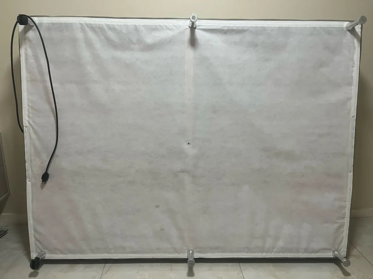 Base Cama Box Casal c/ USB, Tomada e LED Inferior - Foto 2