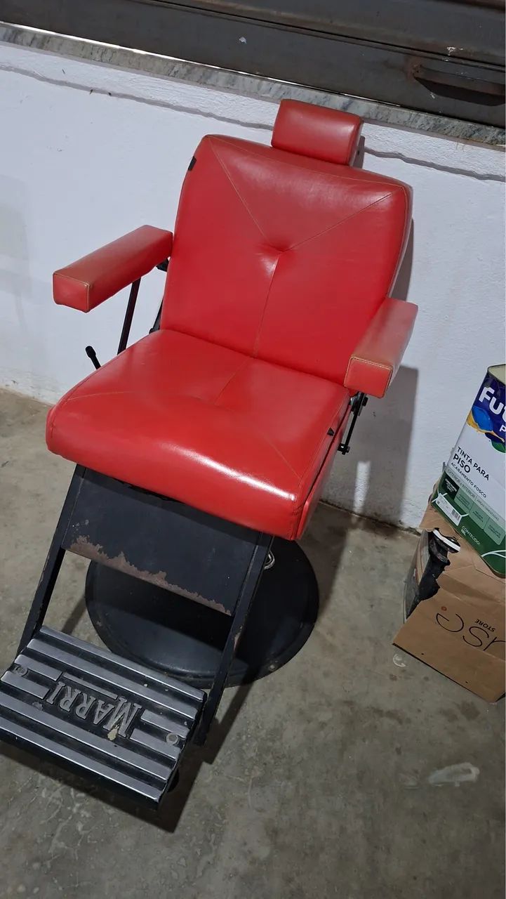Cadeira de barbeiro  - Foto 4