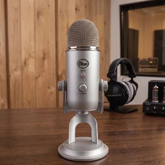 Blue Yeti USB Silver (Prata) - Sem Marcas de Uso - Foto 2