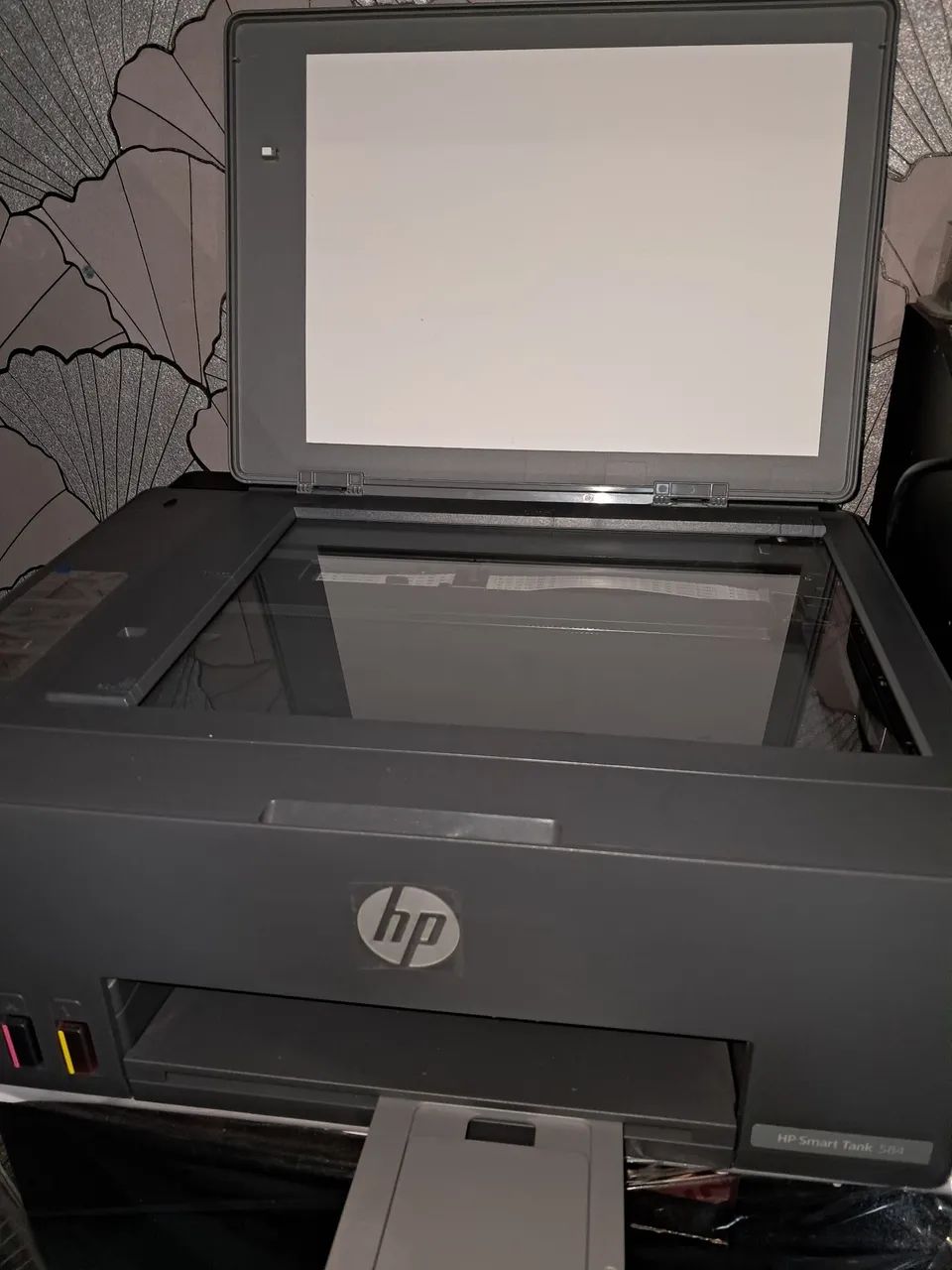 Impressora Multifuncional HP Smart Tank 584 - Preta - Foto 4