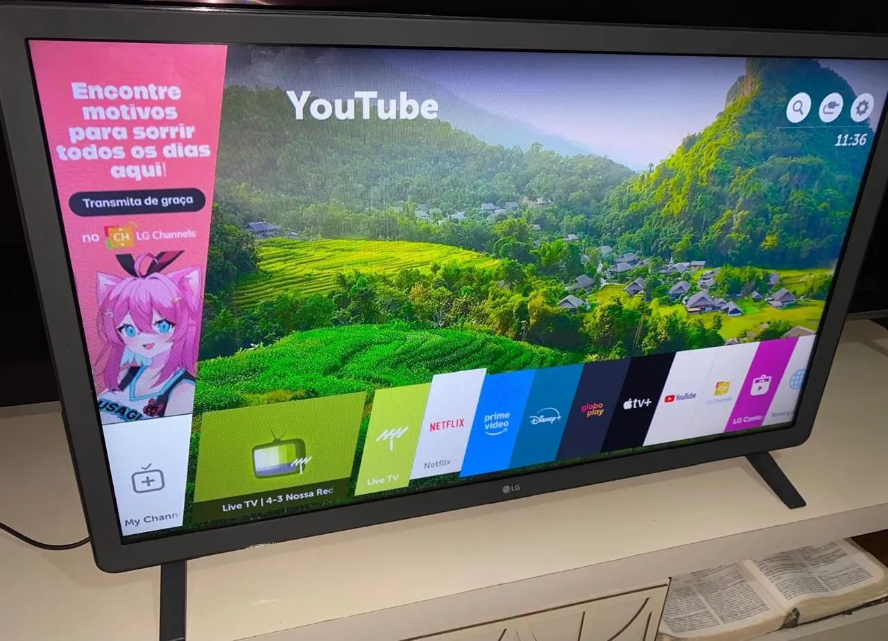 TV LG Smart 32 WebOs Perfeita