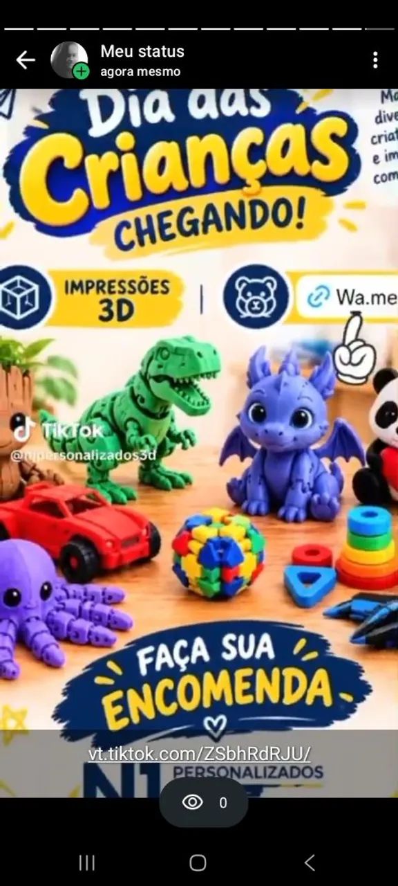 Brinquedos variados