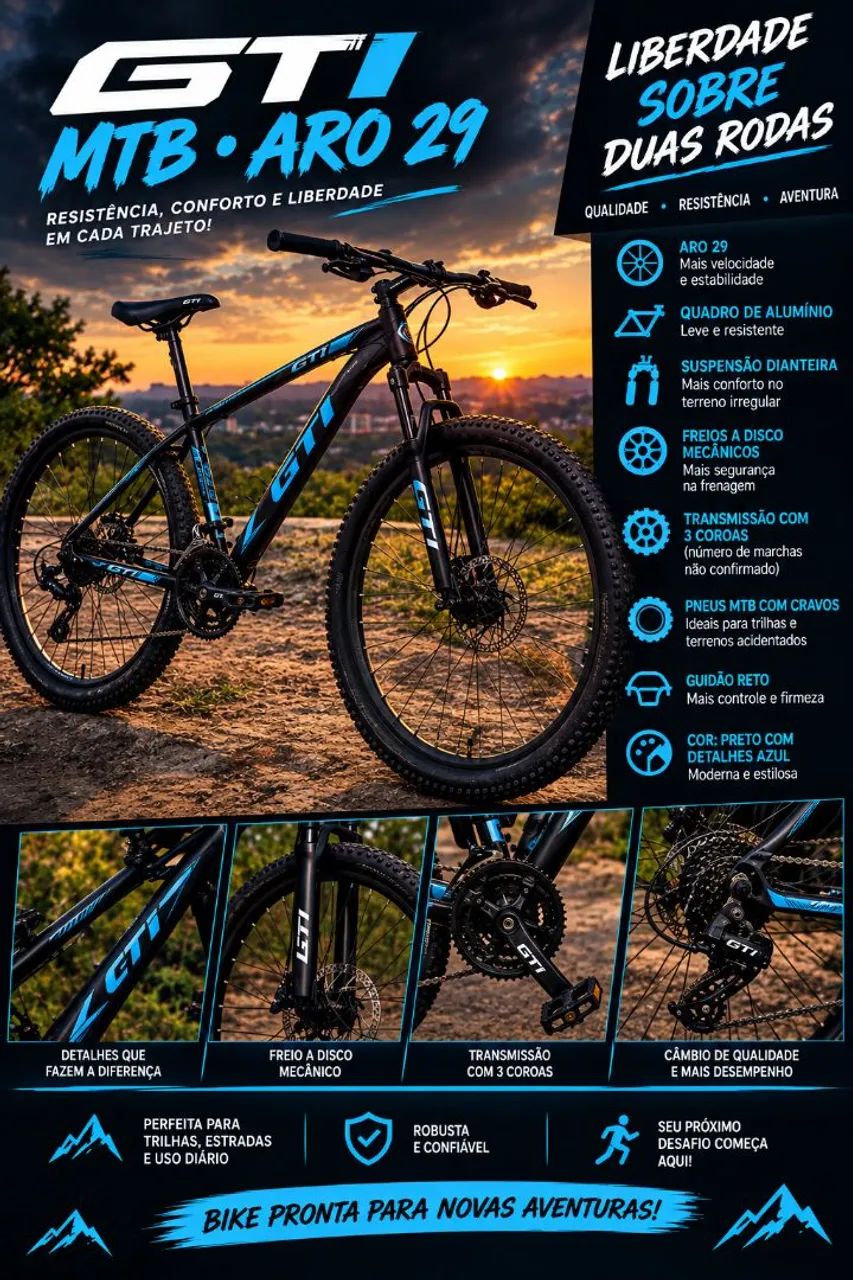 Bicicleta aro 29