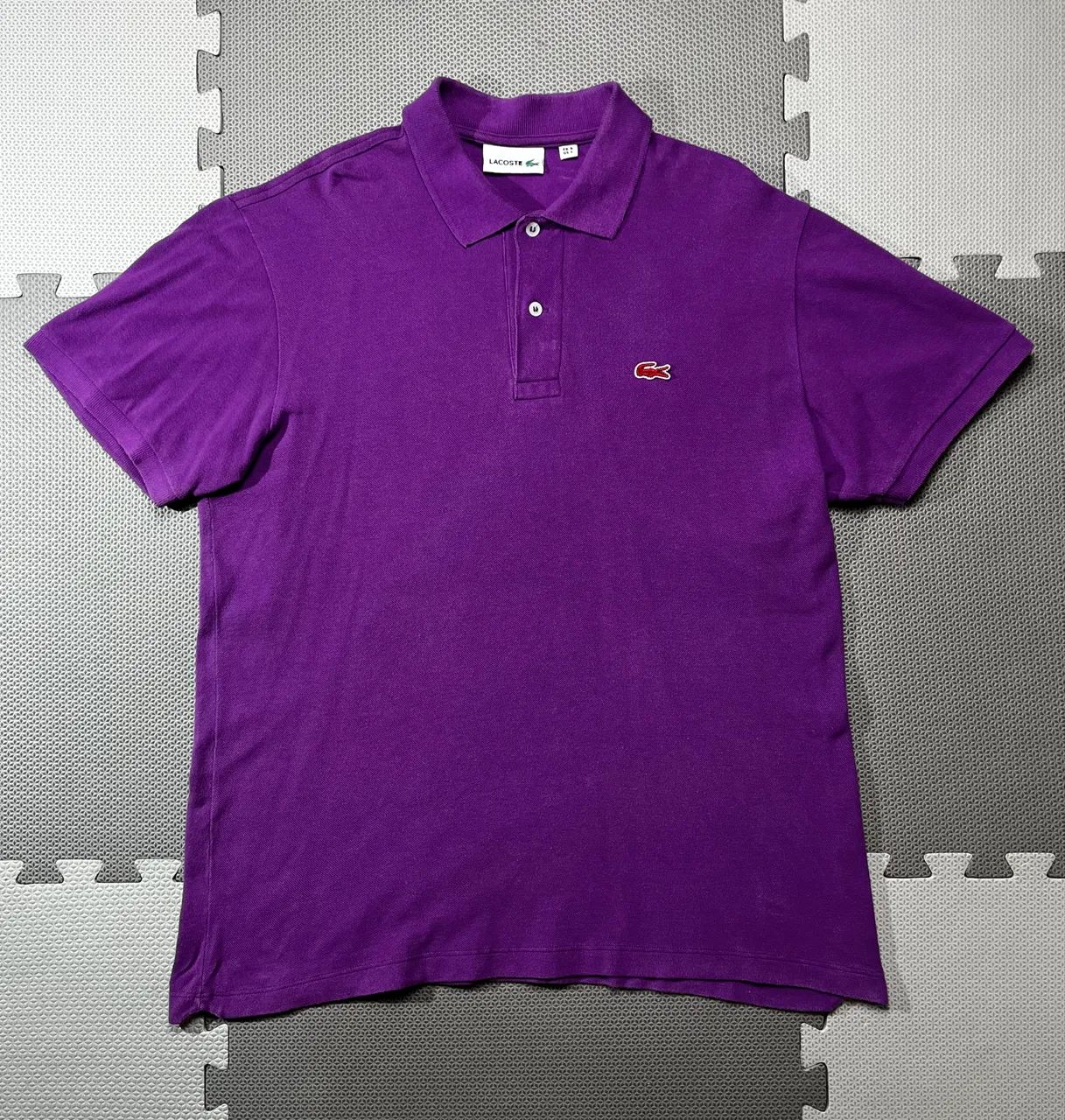 POLO LACOSTE SLIM FIT PURPLE