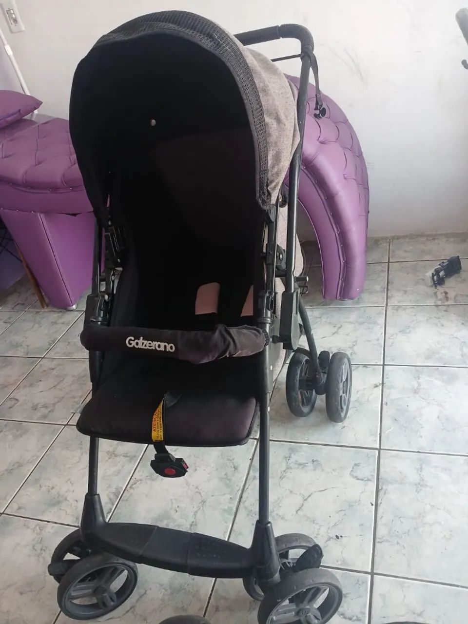 Carrinho + bebê de conforto - Foto 2