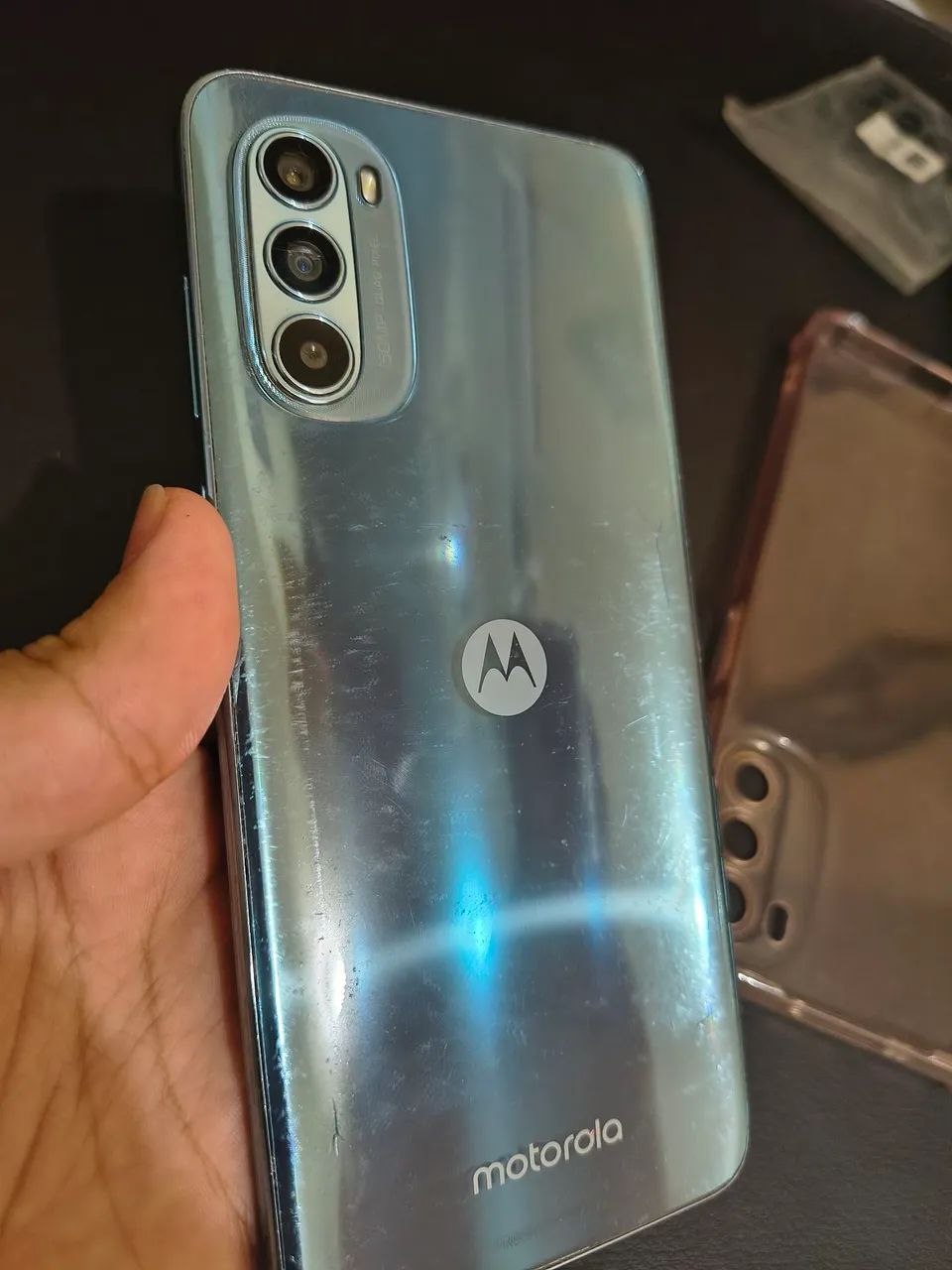 Celular Motorola g52 128gb Azul - Foto 4