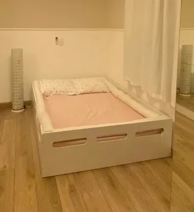 Cama Montessori Casal Mdf - Usada