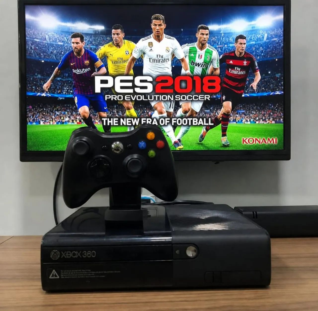Xbox 360 Super Slim Completo com 3 Jogos