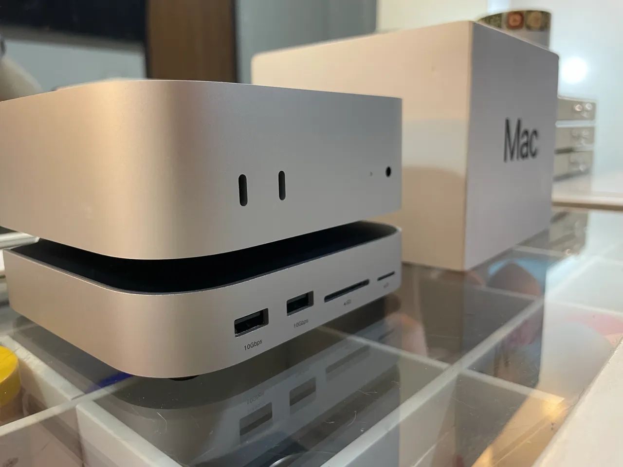 Mac Mini M4 - 16gb/256gb com hub e SSD extra. - Foto 2