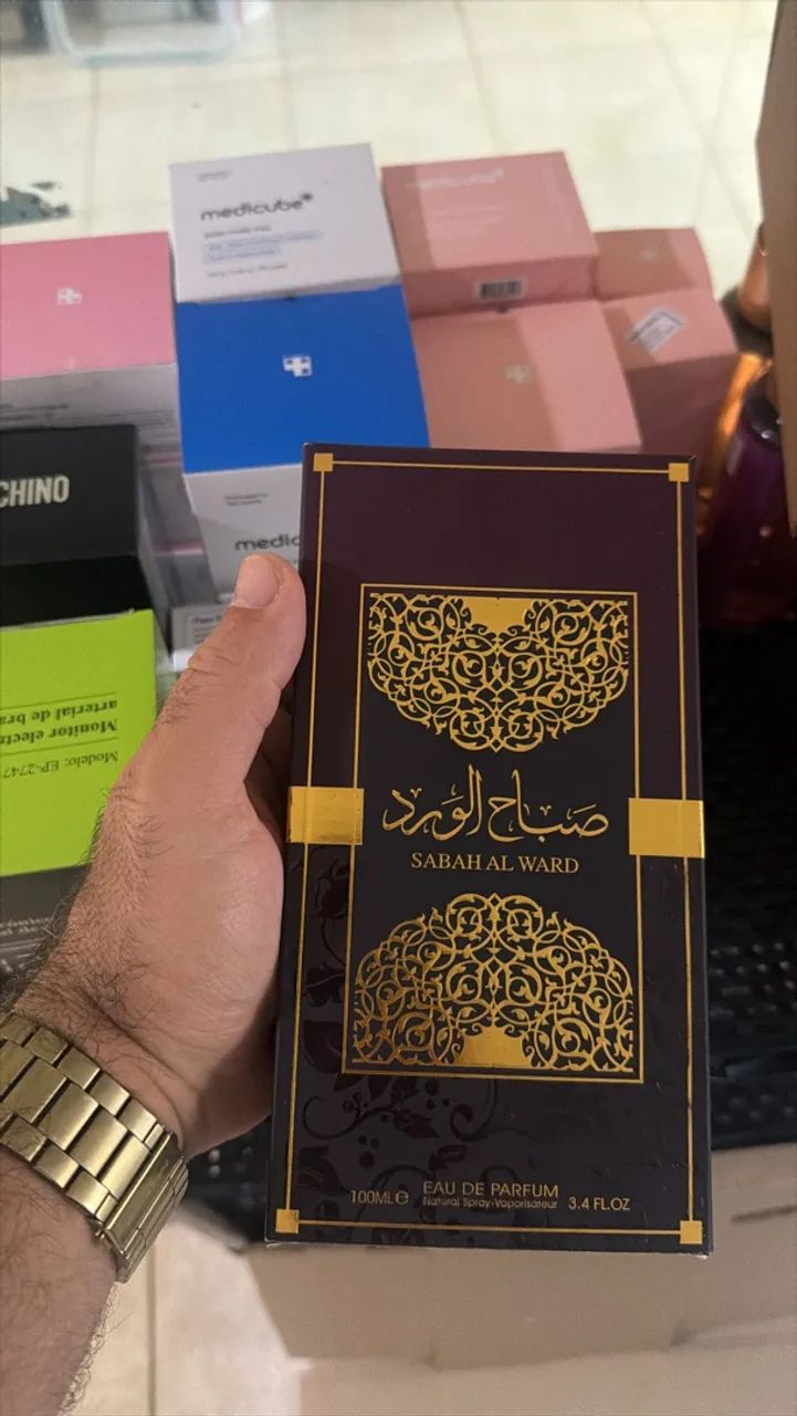 Perfume árabe al wataniah SABAH AL WARD 100ml - Foto 5