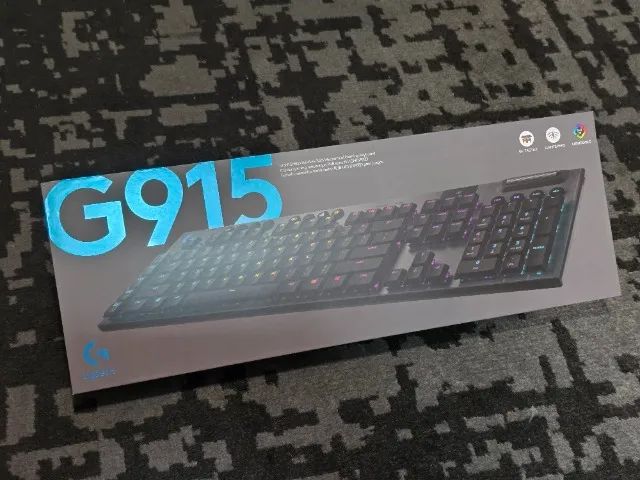 Teclado Mecânico Gamer Sem Fio Logitech G915 X LIGHTSPEED - NOVO LACRADO - Foto 3