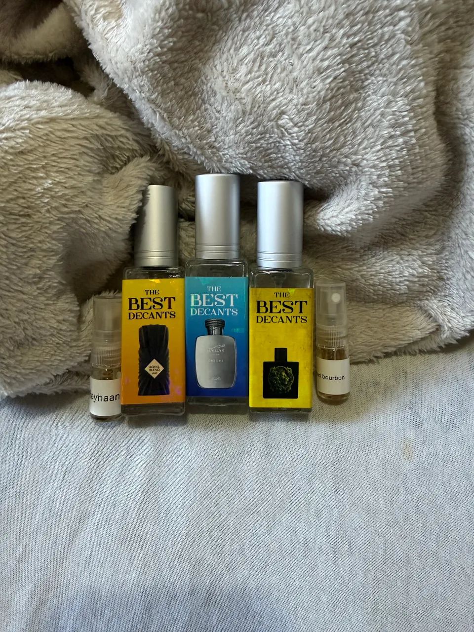Perfumes árabes em decants 