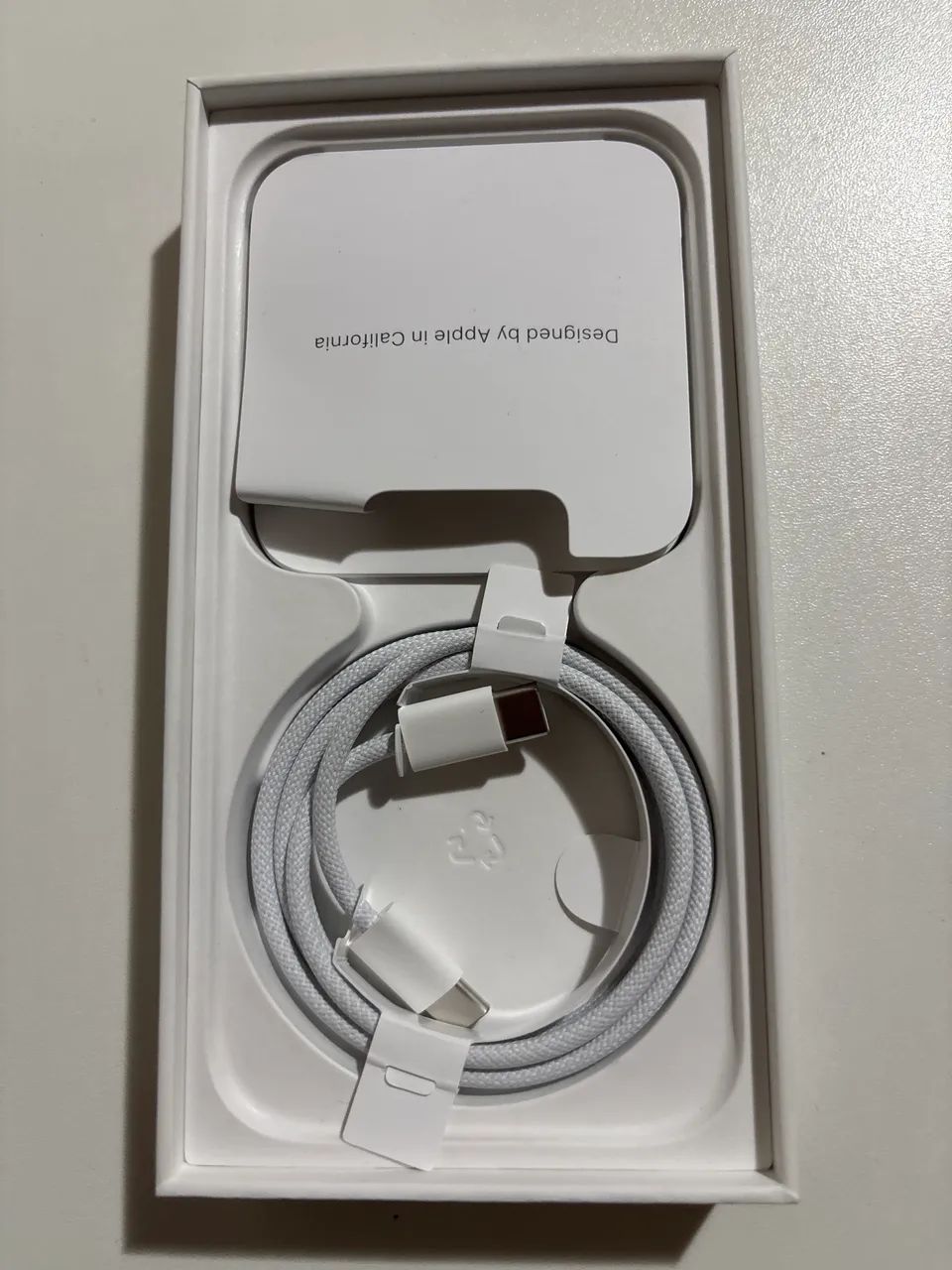 cabo de USB-C para USB-C original Apple 