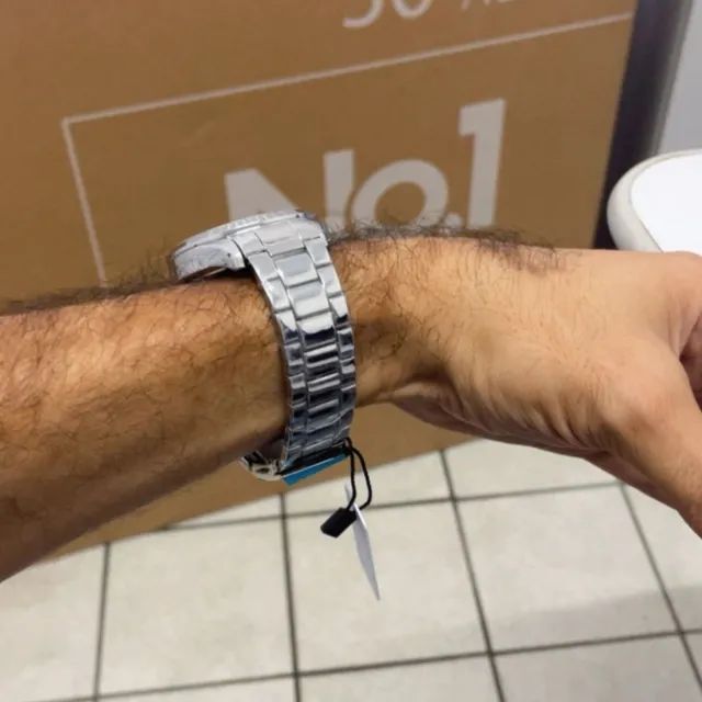 Relógio CURREN 8322 Masculino Aço Inox + Caixa - Foto 3