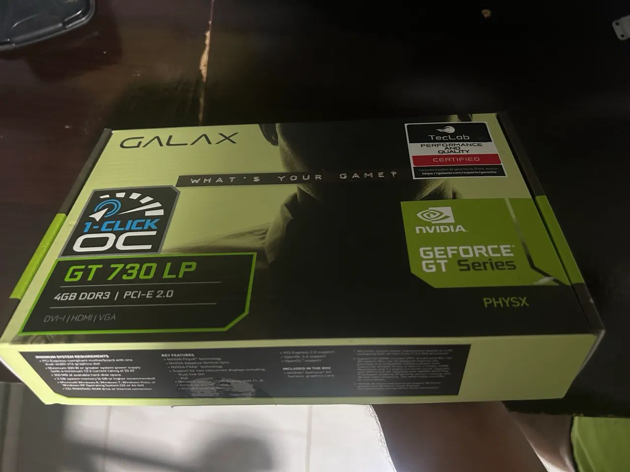 ? PLACA DE VÍDEO GT 730 4GB GALAX LOW PROFILE ? - Foto 3