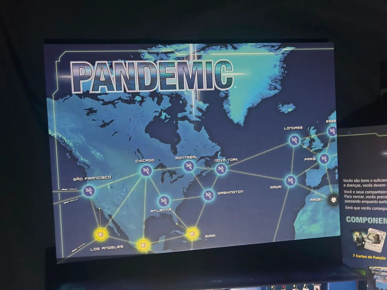 Pandemic - Jogo de Tabuleiro (Nunca usado) - Foto 4