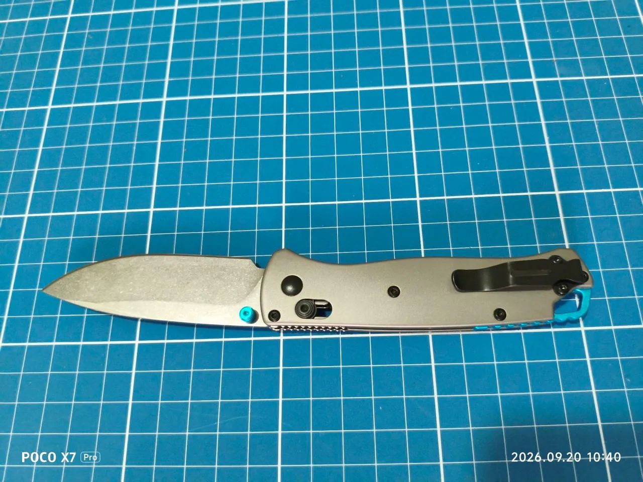CANIVETE Benchmade Titânio - Foto 4