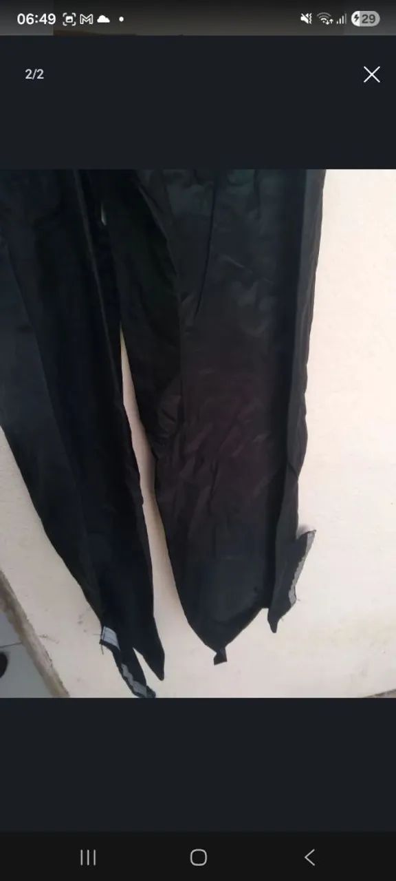Capa de chuva p camisa + calça  - Foto 2