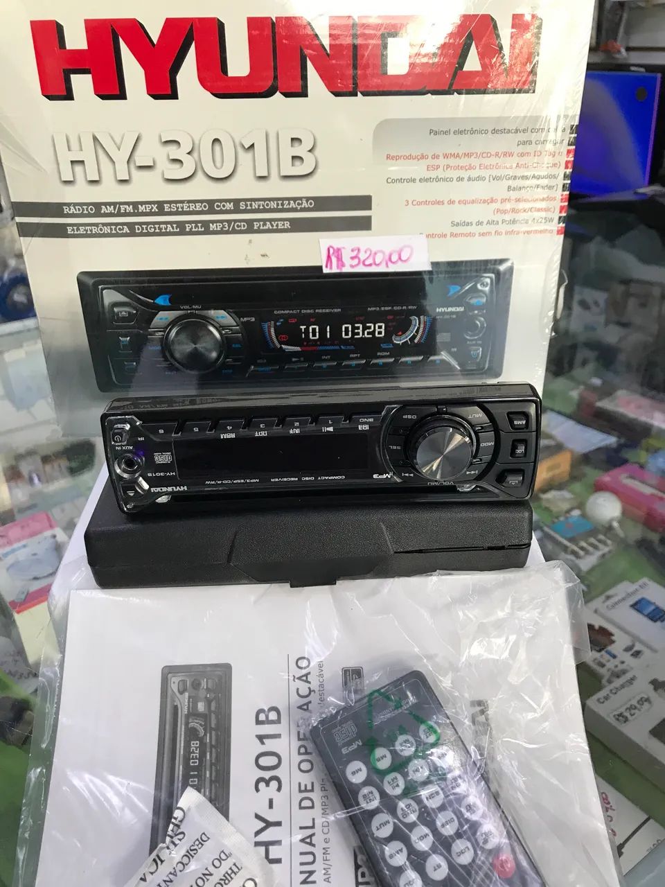 Som cd player Bluetooth 