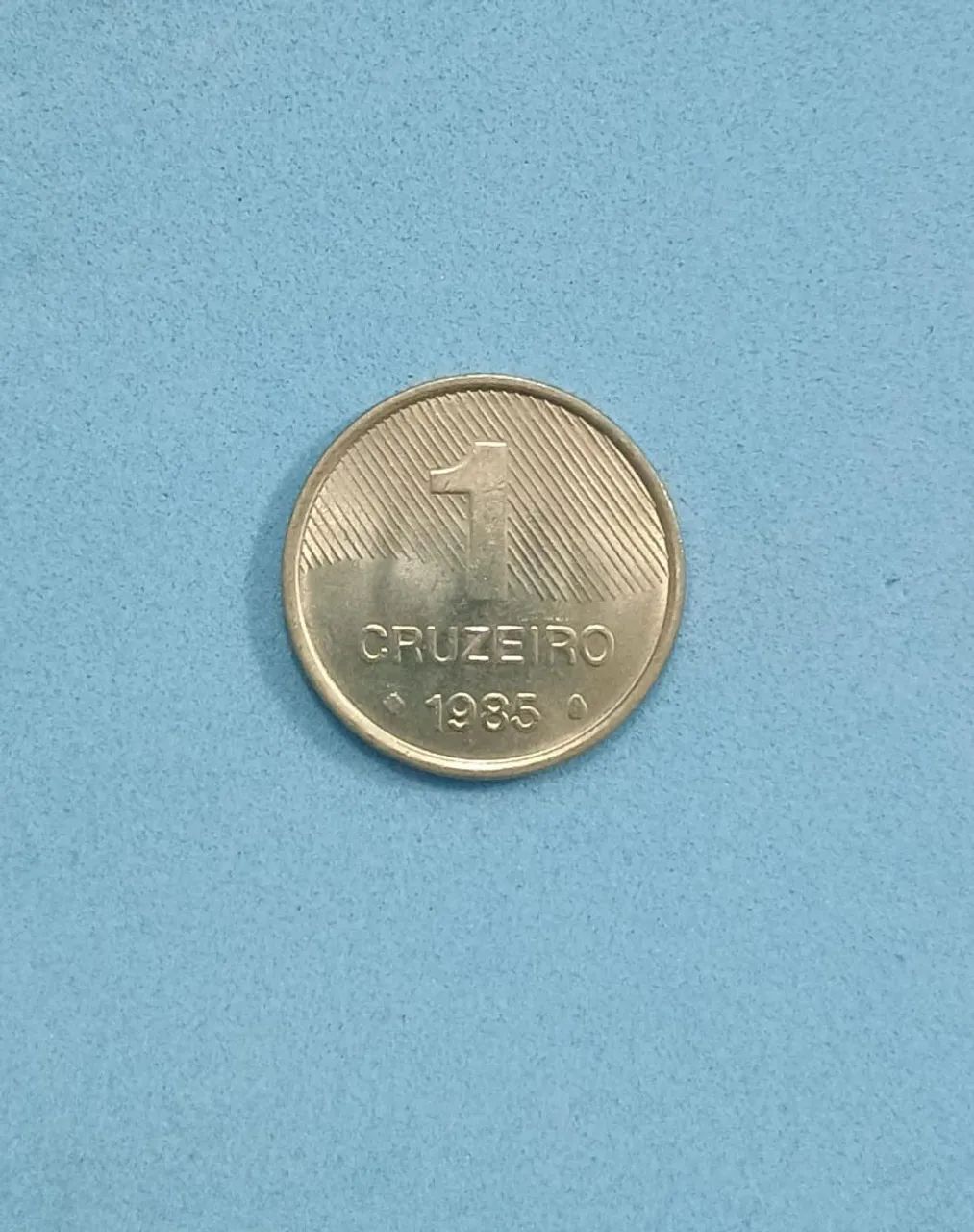 Moedas antigas 1 cruzeiro 1985  - Foto 5
