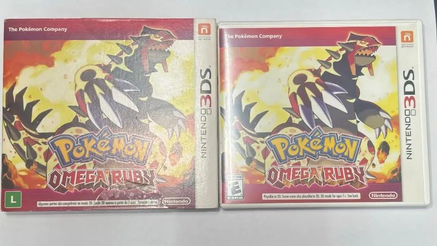 Pokemon Omega Ruby Nintendo Nintendo 3DS - com luva - Foto 3