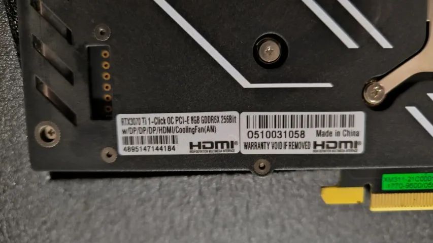 Placa de Vídeo GALAX GeForce RTX 3070 Ti - 8GB GDDR6 - Foto 2
