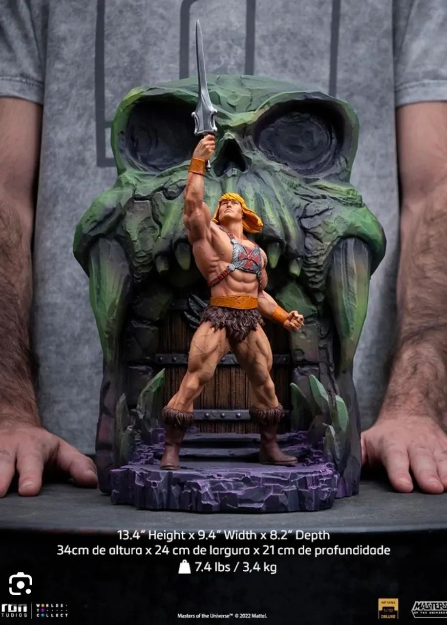 He-Man Deluxe 1/10 iron studios  - Foto 3