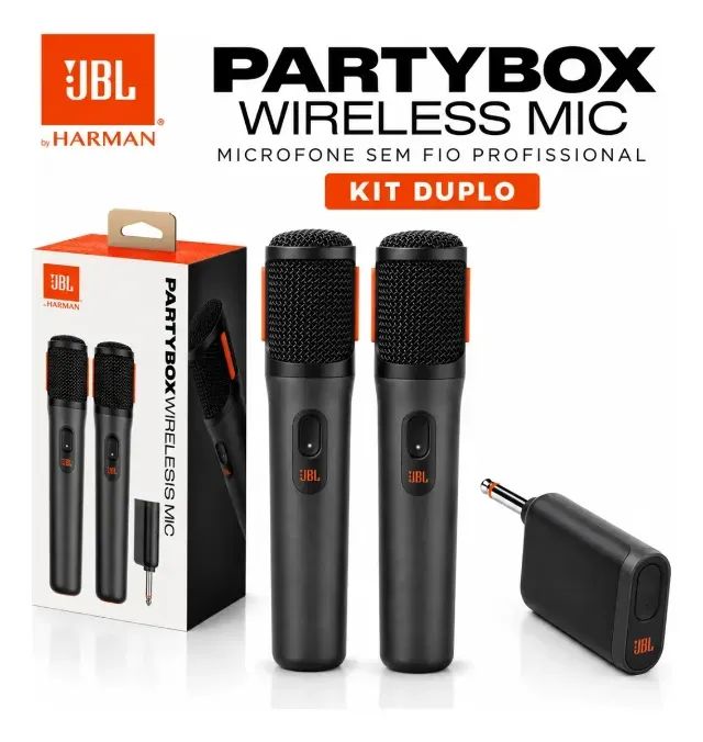 Microfone JBL PartyBox Sem fio - Foto 2